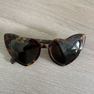 Saint laurent Havana heart sunglasses